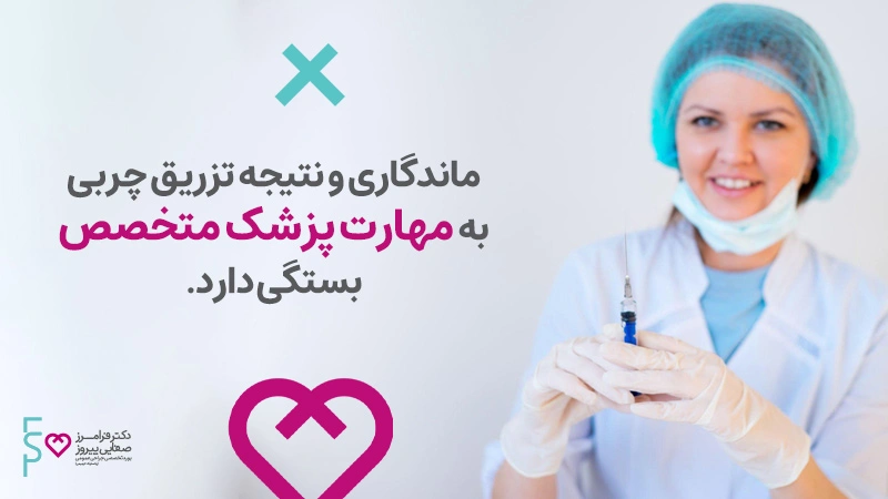 سوالات متداول تزریق چربی