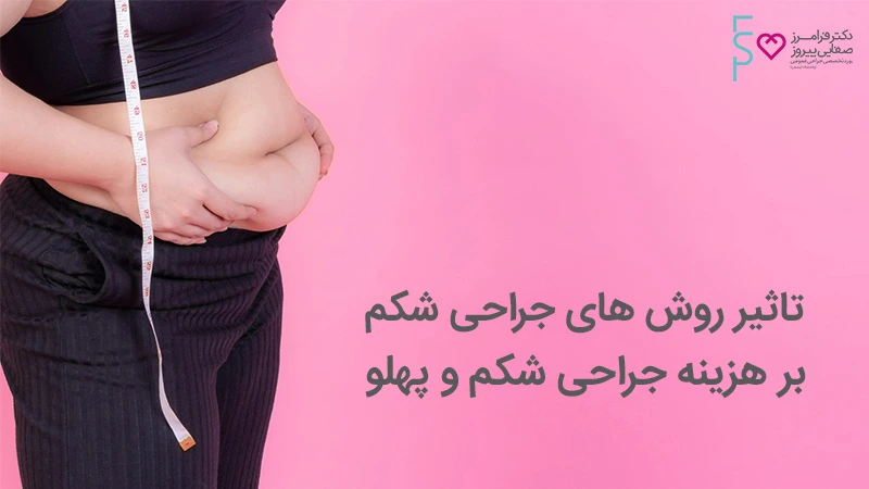 تاثیر روش های جراحی شکم بر هزینه جراحی شکم و پهلو