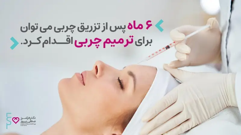 بعد از تزریق چربی در ناحیه صورت چه اقداماتی ضروری است؟