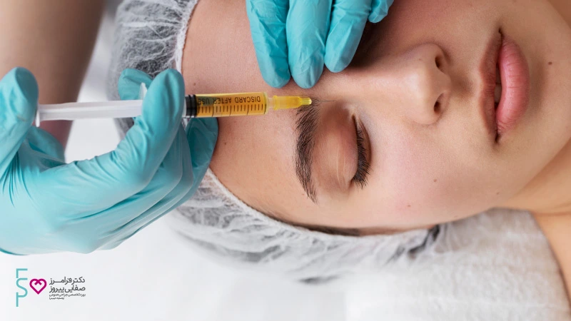 درمان سوزش چشم بعد از بوتاکس