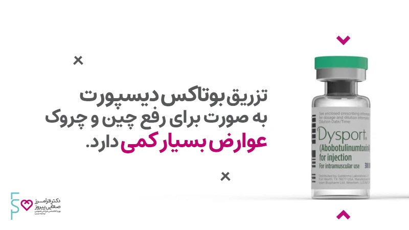 مزایای تزریق بوتاکس دیسپورت